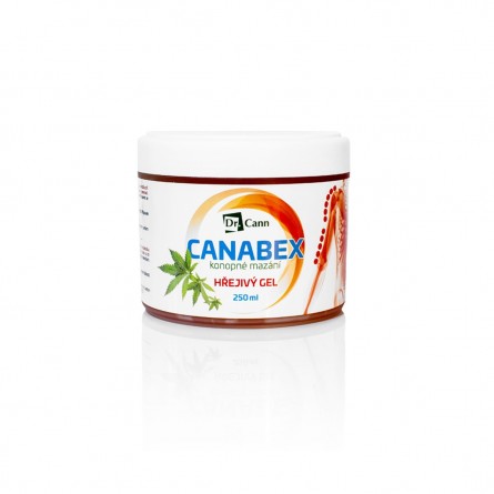 Dr.Cann Canabex konopné mazání - hřejivý gel 250 ml