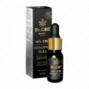 Dr.CBD 15% konopný olej Forte černý pepř a rozmarýn 10 ml