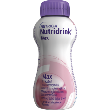 NUTRIDRINK MAX jahoda 4x300 ml