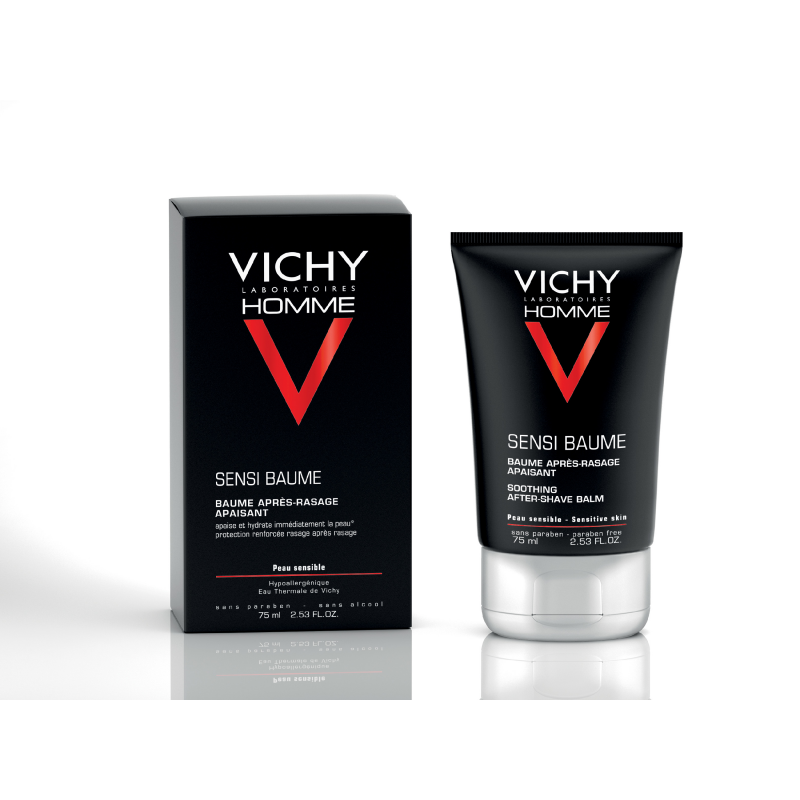 VICHY Homme Sensi Baume Balzám po holení 75 ml