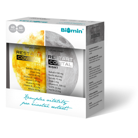 BIOMIN Restart Covital Day&Night 60 tobolek