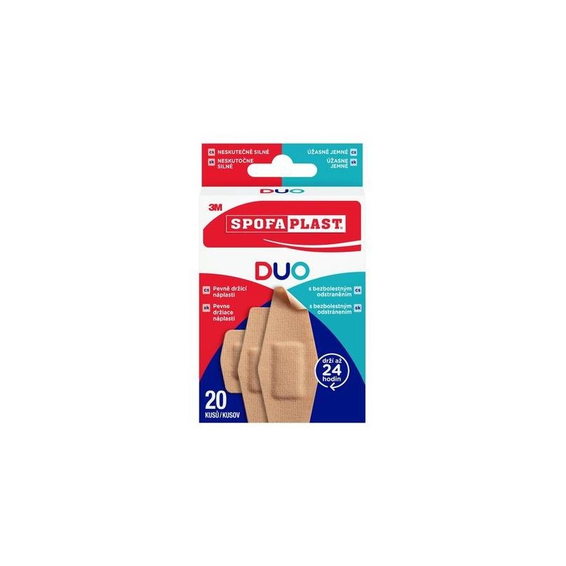 3M SPOFAPLAST 613 DUO náplasti 20 ks