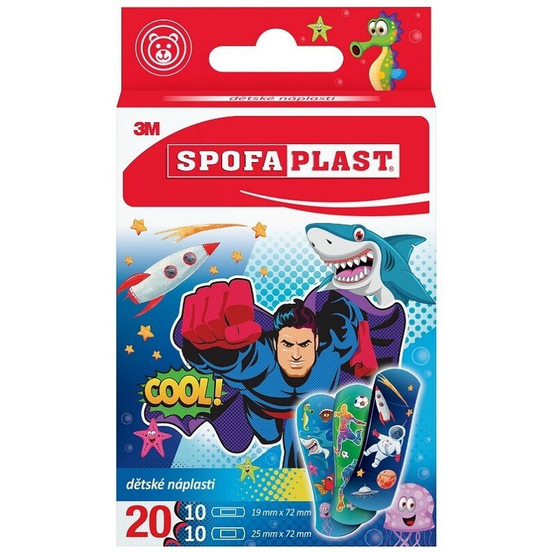 3M SPOFAPLAST 118 Dětské náplasti 20 ks