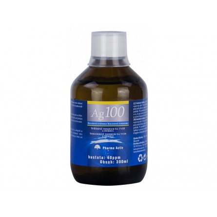 Pharma Activ Koloidní stříbro Ag100 40 ppm 300 ml