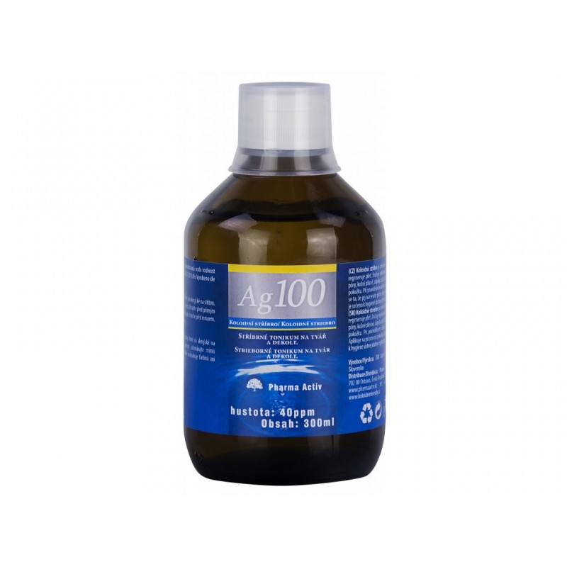 Pharma Activ Koloidní stříbro Ag100 40 ppm 300 ml