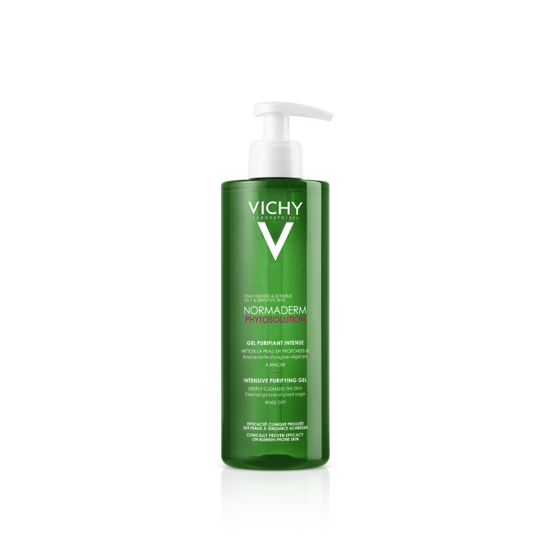 VICHY Normaderm Phytosolution Intenzivní čisticí gel pro pleť se sklonem k akné 400 ml