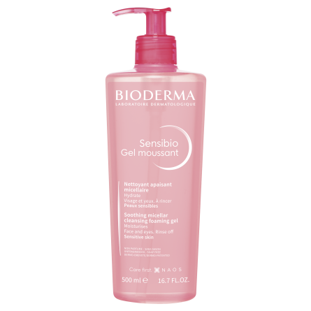 BIODERMA Sensibio Gel moussant 500 ml