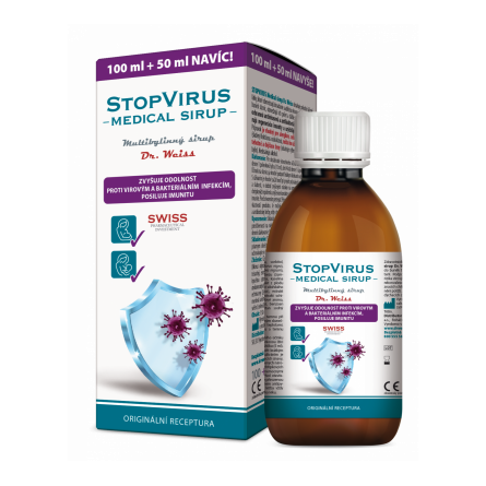 Dr. Weiss STOPVIRUS Medical sirup 100+50 ml