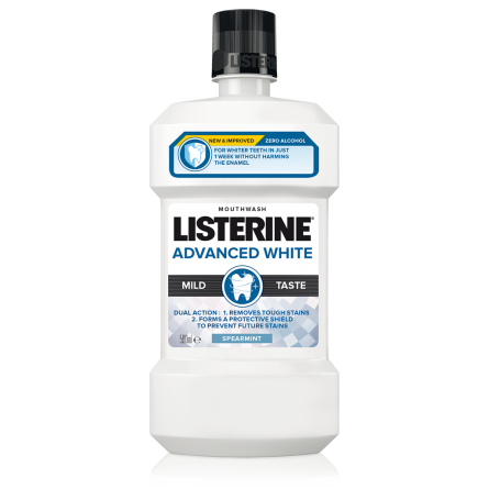 LISTERINE ADVANCED WHITE Mild Taste 500 ml