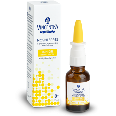 VINCENTKA nosní sprej hypotonický junior 25 ml