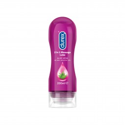 DUREX Intimní masážní gel 2v1 s Aloe Vera 200 ml
