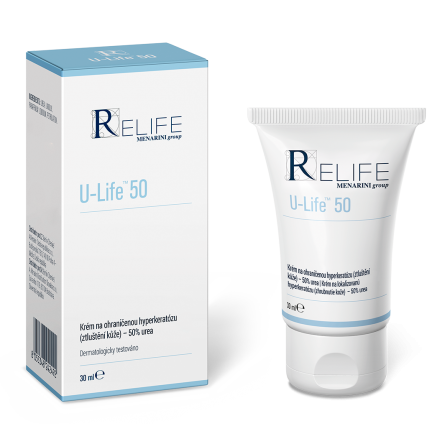 Relife U-Life 50 krém na ohraničenou hyperkeratózu 50% urea 30 ml