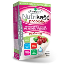 Nutrikaše probiotic cranberries 3x60 g