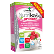 Nutrikaše probiotic s malinami 3x60 g