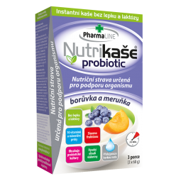 Nutrikaše probiotic meruňka a borůvka 3x60 g