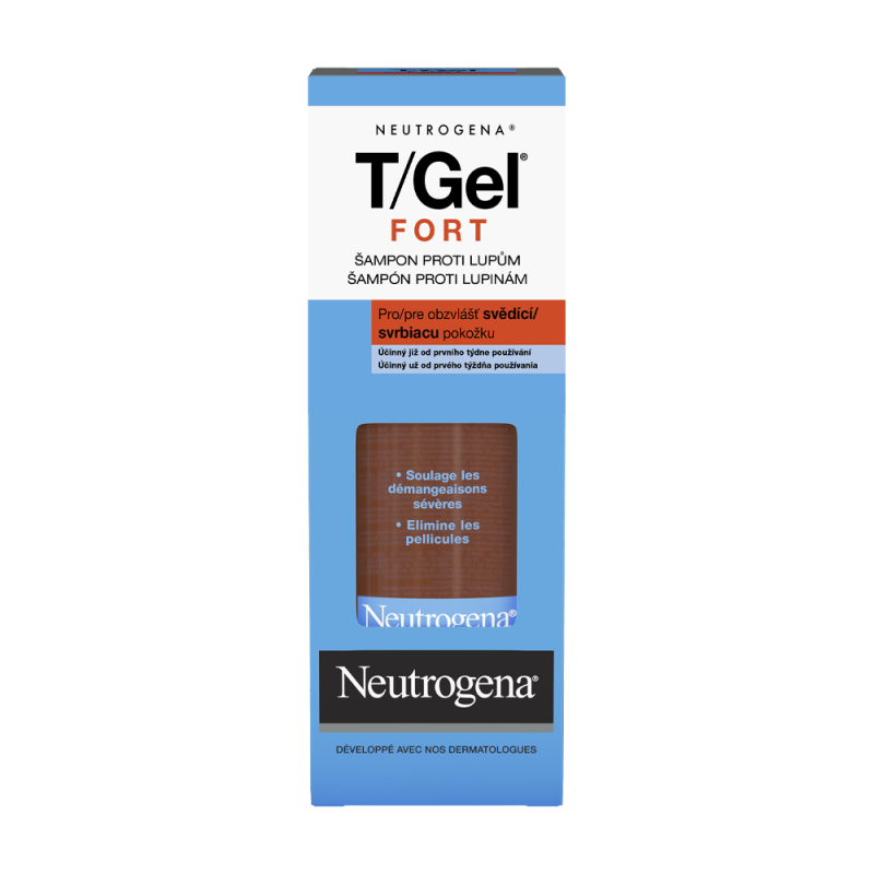 Neutrogena T/Gel FORT Šampon proti lupům a svědící pokožku hlavy 150 ml
