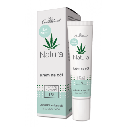 Cannaderm Natura krém na oči 15 ml