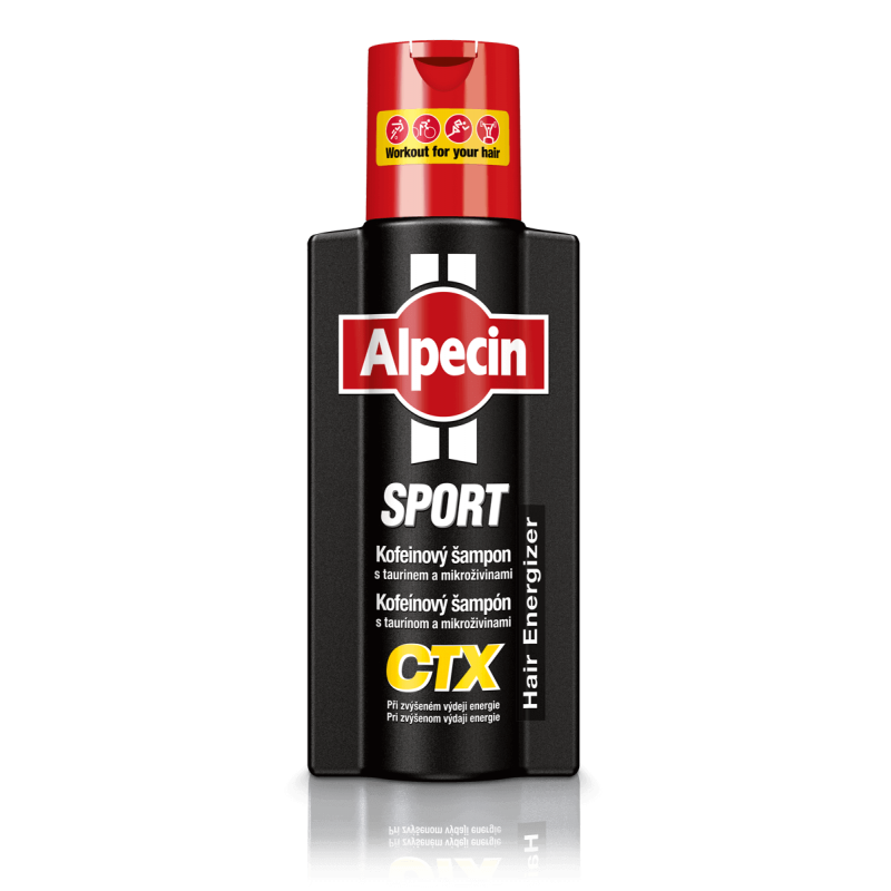 Alpecin SPORT Kofeinový šampon CTX 250 ml