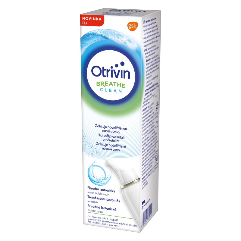 Otrivin Breathe Clean nosní sprej 100 ml