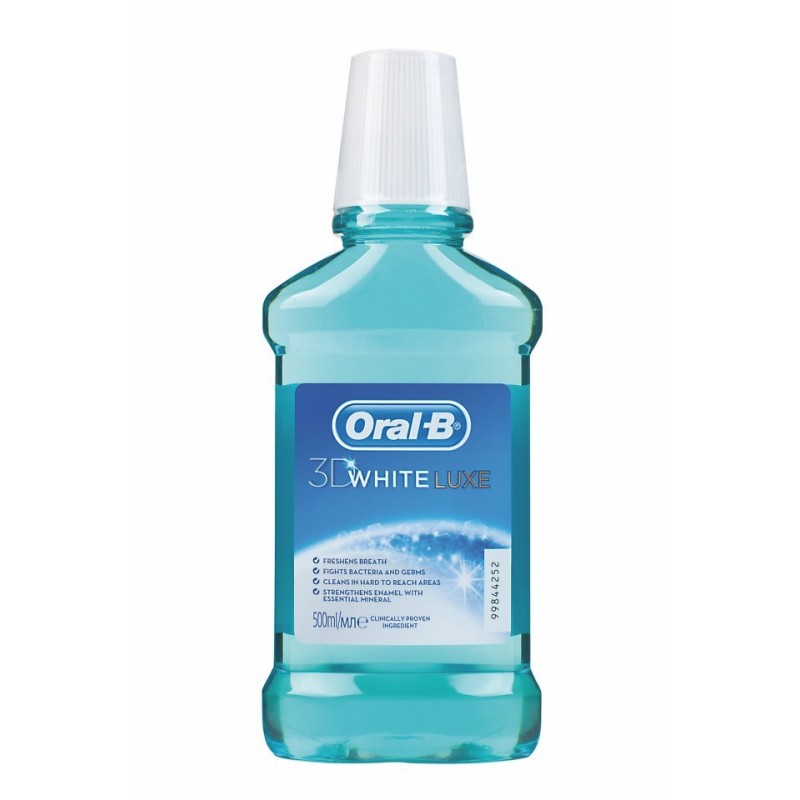 Oral-B 3D White Luxe ústní voda 500 ml