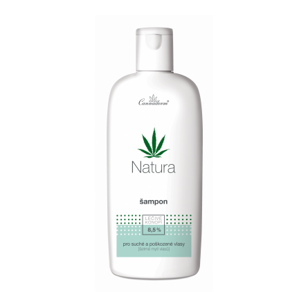 Cannaderm Natura šampon na suché a poškozené vlasy 200 ml