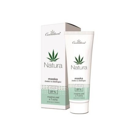 Cannaderm Natura čistící a ošetřující maska 75 g