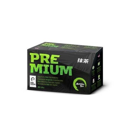 MATCHA TEA Premium BIO zelený čaj 20x1