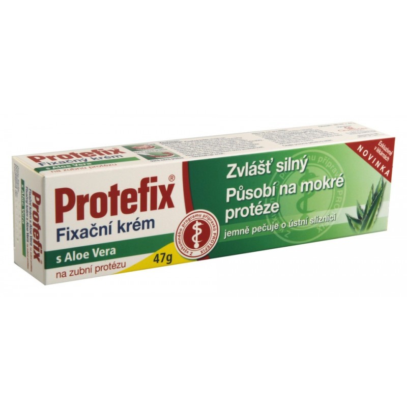PROTEFIX Fixační krém s Aloe Vera 47 g