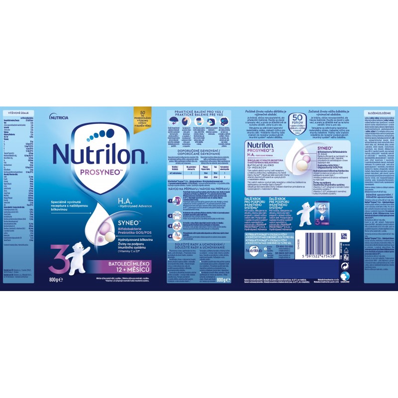 NUTRILON 3 Prosyneo H.A. 800 g