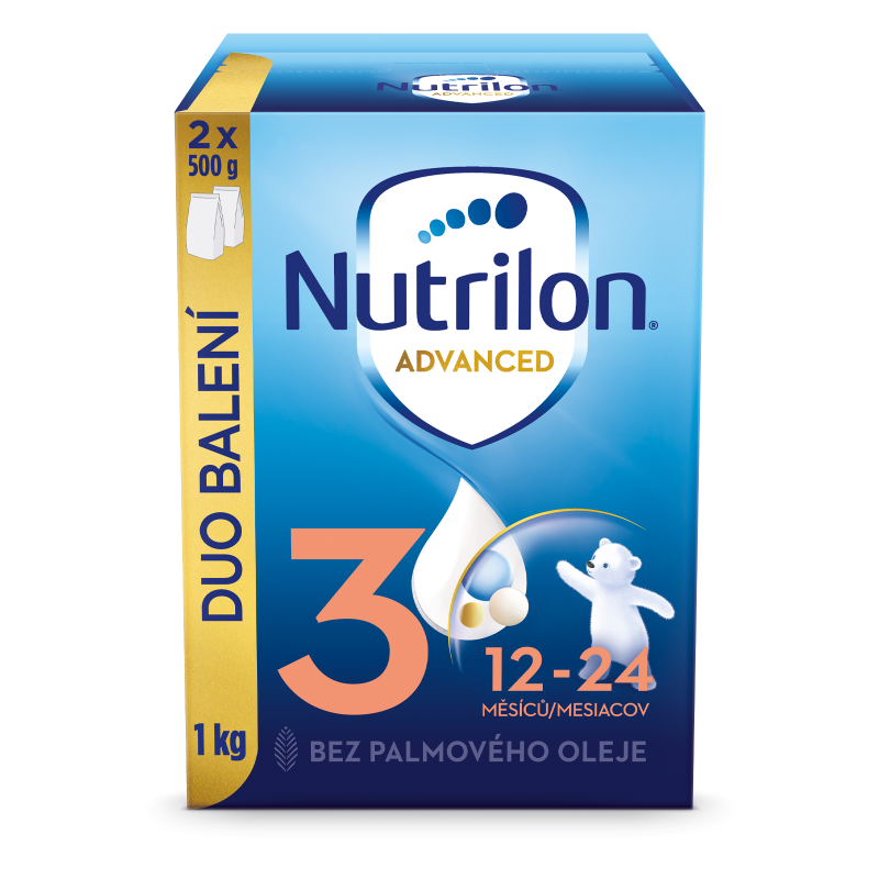 NUTRILON 3 Advanced 2x500 g duobalení