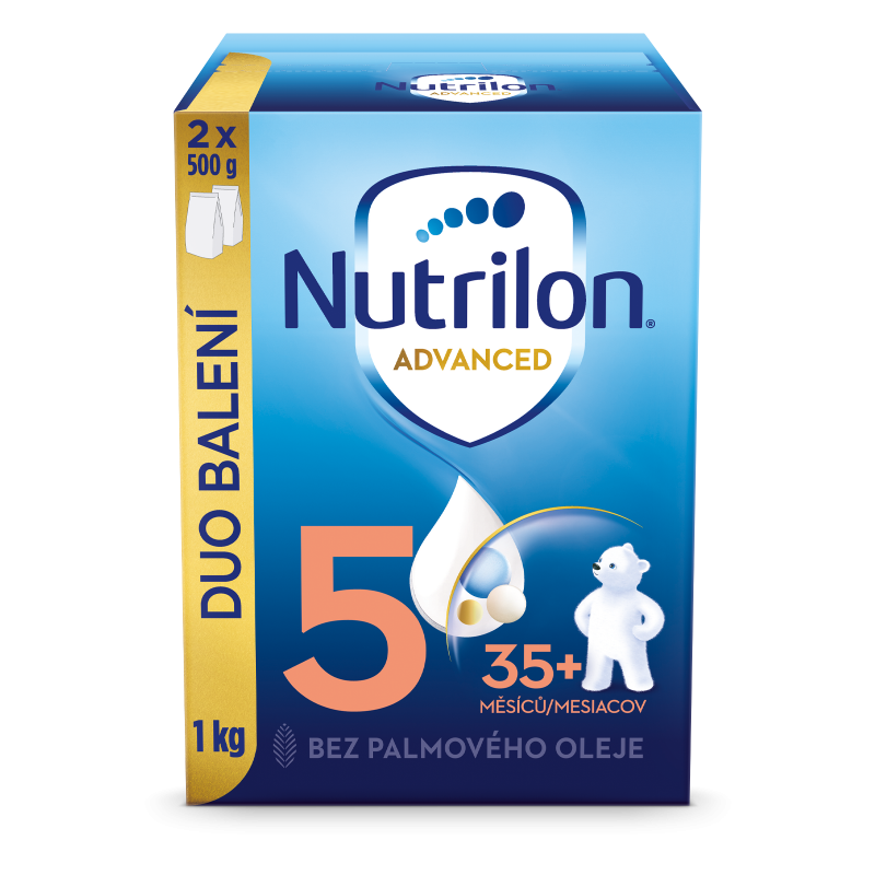 NUTRILON 5 Advanced 2x500 g duobalení