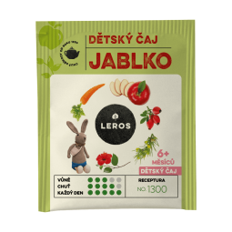 LEROS Dětský čaj Jablko 20x2 g