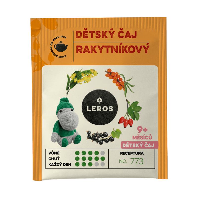 LEROS Dětský čaj Rakytníkový 20x2 g