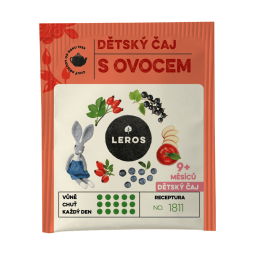 LEROS Dětský čaj S ovocem 20x2 g