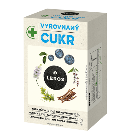 LEROS Vyrovnaný cukr 20x1 g