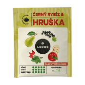 LEROS Čajový dýchánek černý rybíz & hruška 20x2.5 g