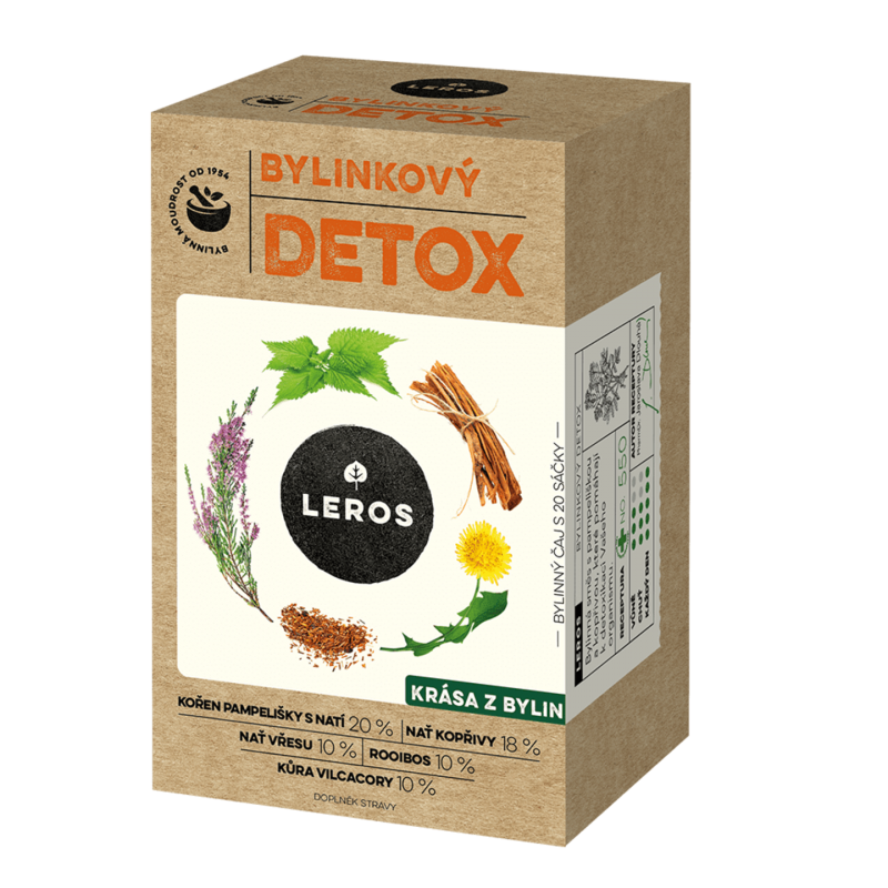 LEROS Bylinkový detox 20x1