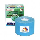 TEMTEX Kinesio tape Tourmaline 5 cm x 5 m tejpovací páska modrá