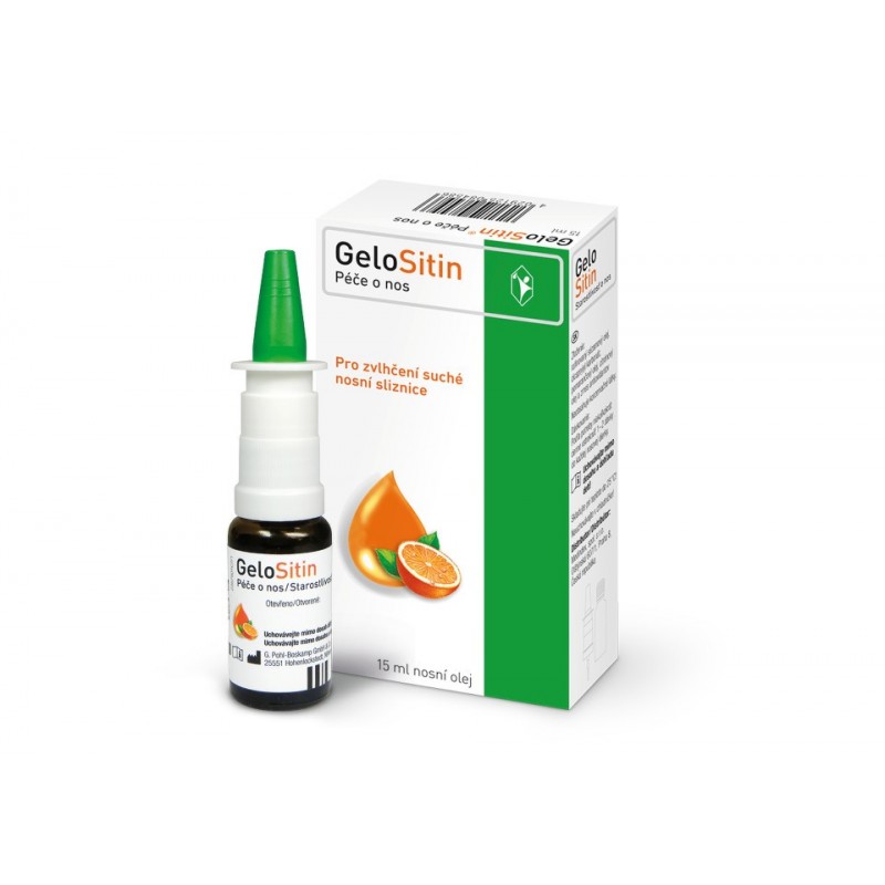 MEDINDEX GeloSitin Péče o nos 15 ml