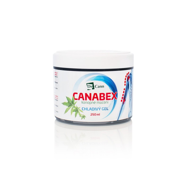 Dr.Cann Canabex konopné mazání - chladivý gel 250 ml