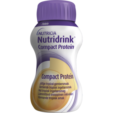 NUTRIDRINK Compact Protein hřejivý zázvor 4x125 ml