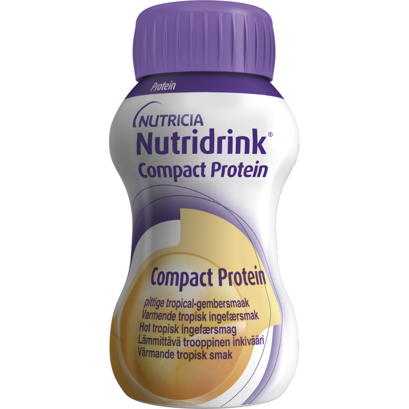 NUTRIDRINK Compact Protein hřejivý zázvor 4x125 ml
