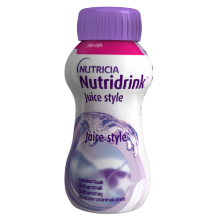 NUTRIDRINK Juice Style černý rybíz 4x200 ml