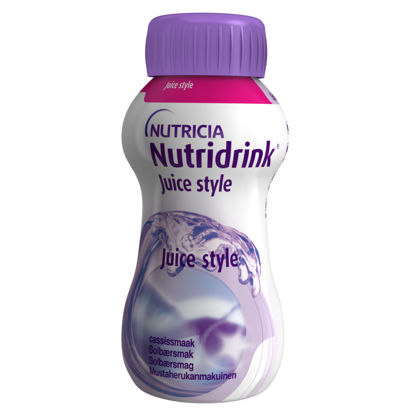 NUTRIDRINK Juice Style černý rybíz 4x200 ml