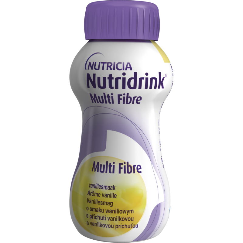 NUTRIDRINK Multifibre vanilka 4x200 ml