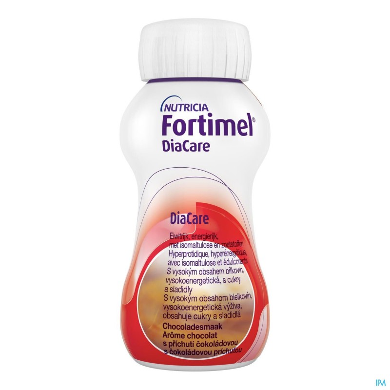 NUTRICIA Fortimel DiaCare čokoláda 4x200 ml