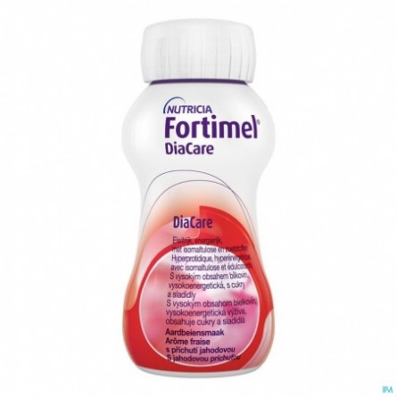 NUTRICIA Fortimel DiaCare jahoda 4x200 ml