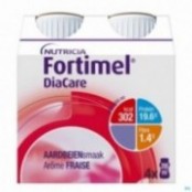 NUTRICIA Fortimel DiaCare jahoda 4x200 ml