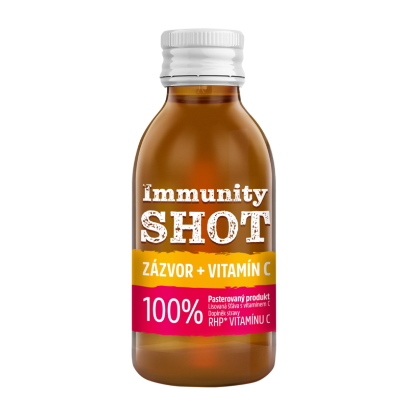 LEROS Immunity SHOT Zázvor + vitamín C 150 ml