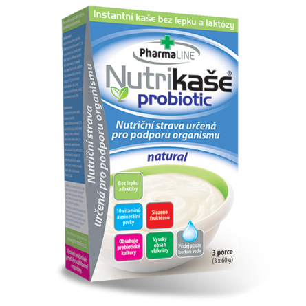 Nutrikaše probiotic natural 3x60 g